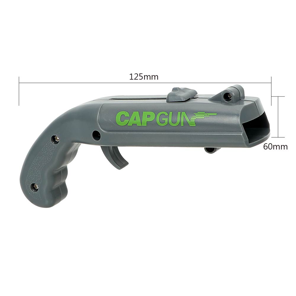 CAP GUN Creative Drink Opening Shooter Can Openers Spring Cap Catapult Launcher Gun Shape Beer Bottle Opener Bar Tool