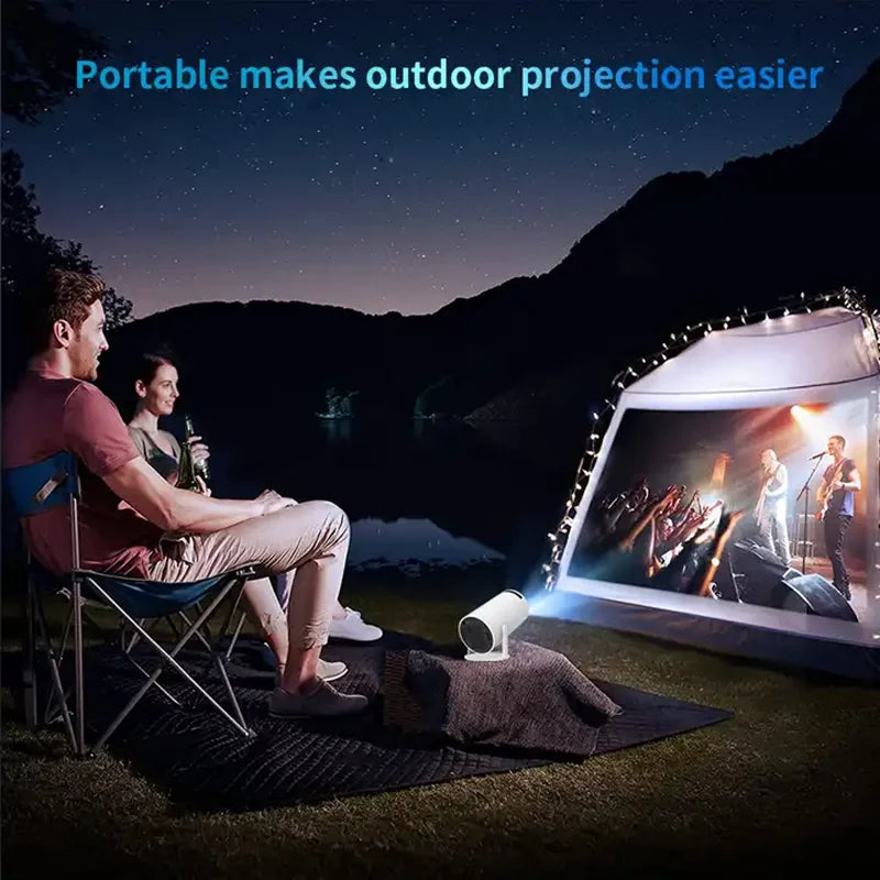 Smart Portable Projector Android 11 4K Video  Home Theater